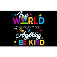 A World With Kindness Autism Awareness Bumper Sticker