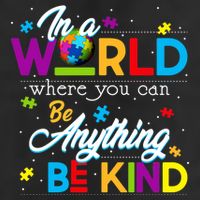 A World With Kindness Autism Awareness Adult Drive Performance Visor