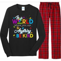 A World With Kindness Autism Awareness Long Sleeve Pajama Set