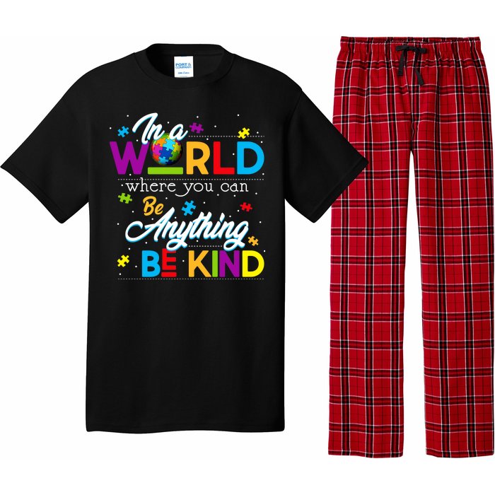 A World With Kindness Autism Awareness Pajama Set