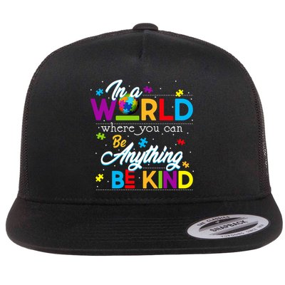 A World With Kindness Autism Awareness Flatbill Hat