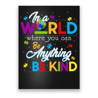 A World With Kindness Autism Awareness Poster