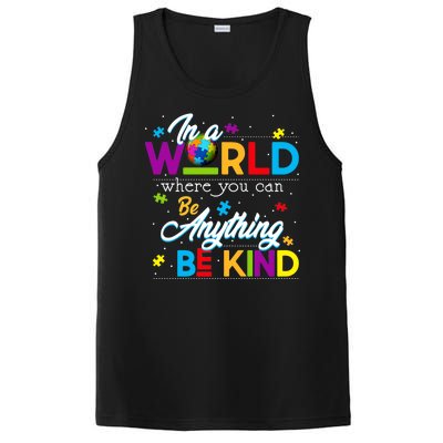 A World With Kindness Autism Awareness PosiCharge Competitor Tank