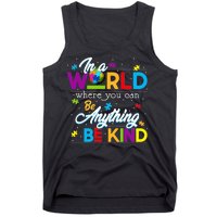 A World With Kindness Autism Awareness Tank Top