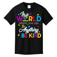 A World With Kindness Autism Awareness Kids T-Shirt