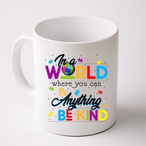 A World With Kindness Autism Awareness Coffee Mug