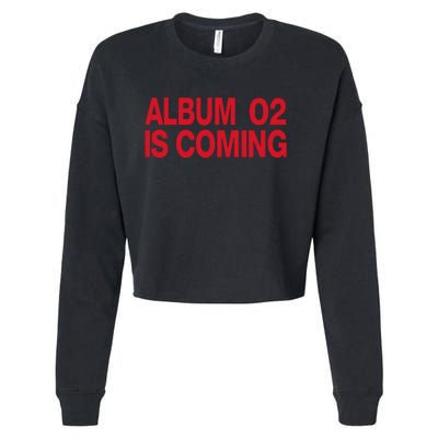 Album 02 Is Coming Cropped Pullover Crew