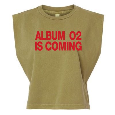 Album 02 Is Coming Garment-Dyed Women's Muscle Tee