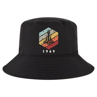 Apollo 11 1969 NASA Space Moon Landing Astronaut Vintage Retro Cool Comfort Performance Bucket Hat