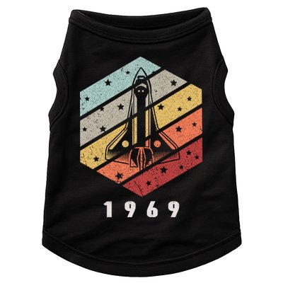 Apollo 11 1969 NASA Space Moon Landing Astronaut Vintage Retro Doggie Tank