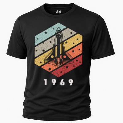Apollo 11 1969 NASA Space Moon Landing Astronaut Vintage Retro Performance Shirt