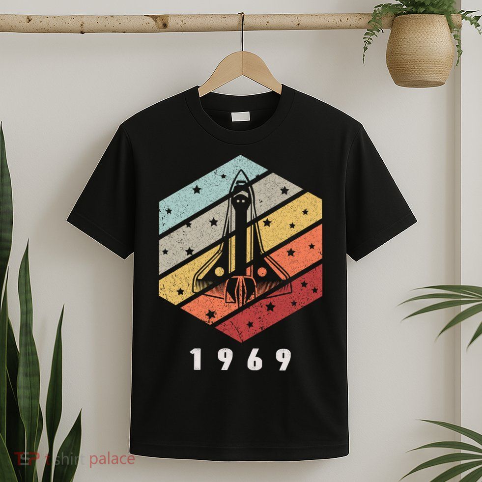 Apollo 11 1969 NASA Space Moon Landing Astronaut Vintage Retro T-Shirt
