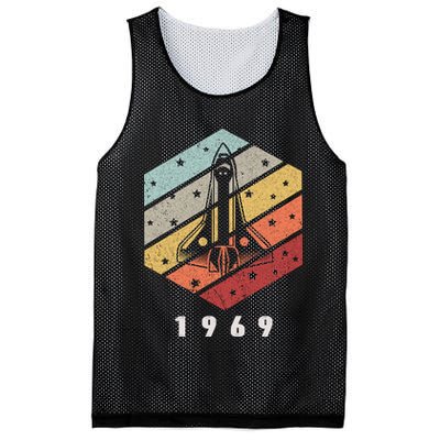 Apollo 11 1969 NASA Space Moon Landing Astronaut Vintage Retro Mesh Reversible Basketball Jersey Tank