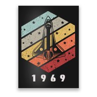 Apollo 11 1969 NASA Space Moon Landing Astronaut Vintage Retro Poster