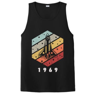 Apollo 11 1969 NASA Space Moon Landing Astronaut Vintage Retro PosiCharge Competitor Tank
