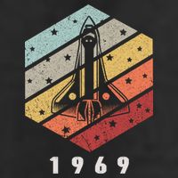 Apollo 11 1969 NASA Space Moon Landing Astronaut Vintage Retro Golf Towel