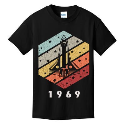 Apollo 11 1969 NASA Space Moon Landing Astronaut Vintage Retro Kids T-Shirt