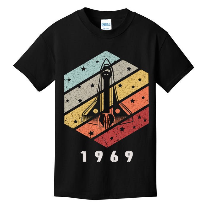 Apollo 11 1969 NASA Space Moon Landing Astronaut Vintage Retro Kids T-Shirt