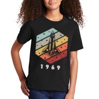 Apollo 11 1969 NASA Space Moon Landing Astronaut Vintage Retro Kids T-Shirt