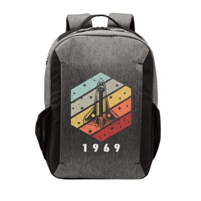 Apollo 11 1969 NASA Space Moon Landing Astronaut Vintage Retro Vector Backpack