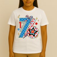 America 1776 4th Of July Retro 80s Style T-Shirt