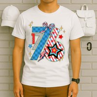 America 1776 4th Of July Retro 80s Style T-Shirt