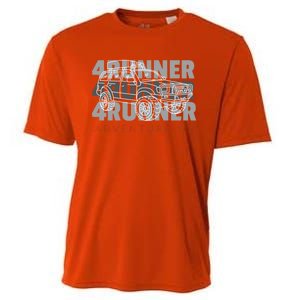 Adventure 101 4runner 4runner 4runner Overland Offroad Meaningful Gift Cooling Performance Crew T-Shirt