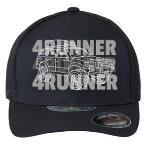 Adventure 101 4runner 4runner 4runner Overland Offroad Meaningful Gift Flexfit Unipanel Trucker Cap