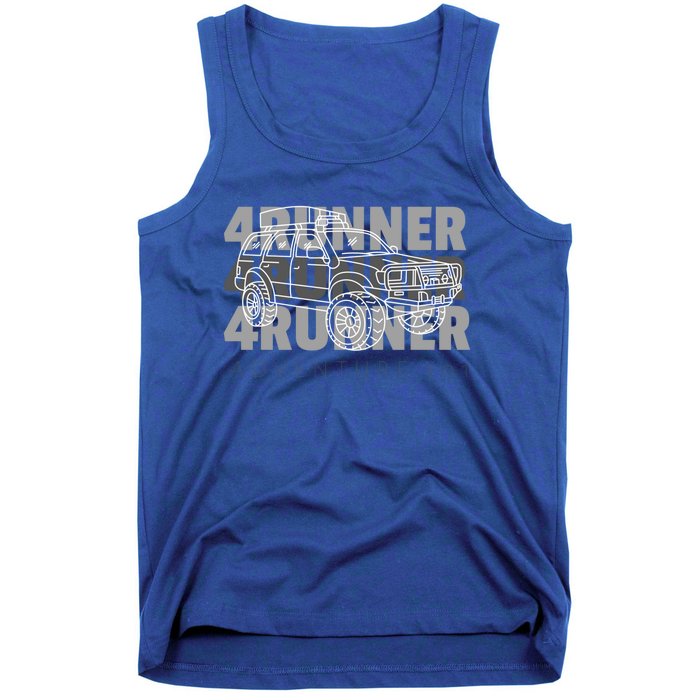 Adventure 101 4runner 4runner 4runner Overland Offroad Meaningful Gift Tank Top