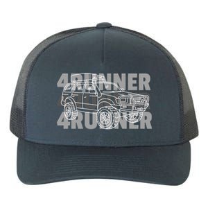 Adventure 101 4runner 4runner 4runner Overland Offroad Meaningful Gift Yupoong Adult 5-Panel Trucker Hat