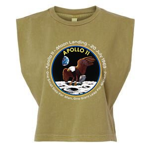 Apollo 11 50th Anniversary Moon Landing Cute Gift Garment-Dyed Women's Muscle Tee