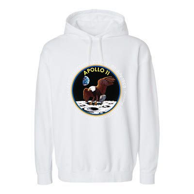 Apollo 11 50th Anniversary Moon Landing Cute Gift Garment-Dyed Fleece Hoodie