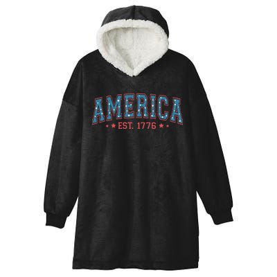 America 1776 Hooded Wearable Blanket