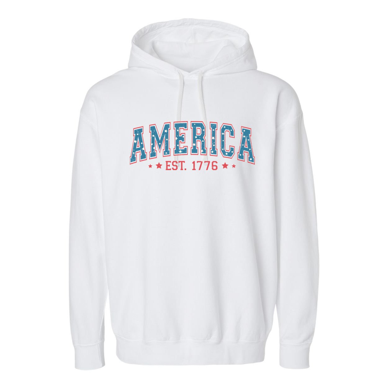 America 1776 Garment-Dyed Fleece Hoodie