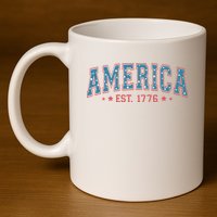America 1776 11oz C Handle Ceramic Mug