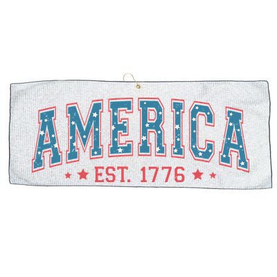America 1776 Large Microfiber Waffle Golf Towel
