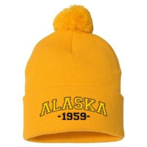 Alaska 1959 Pom Pom 12in Knit Beanie