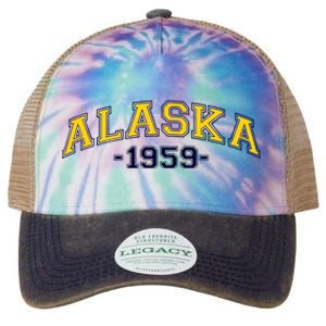 Alaska 1959 Legacy Tie Dye Trucker Hat