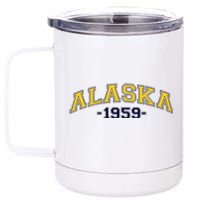 Alaska 1959 12 oz Stainless Steel Tumbler Cup