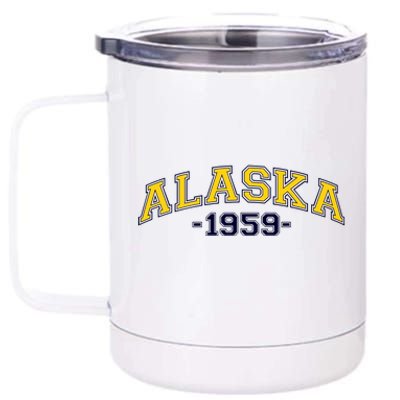 Alaska 1959 12 oz Stainless Steel Tumbler Cup