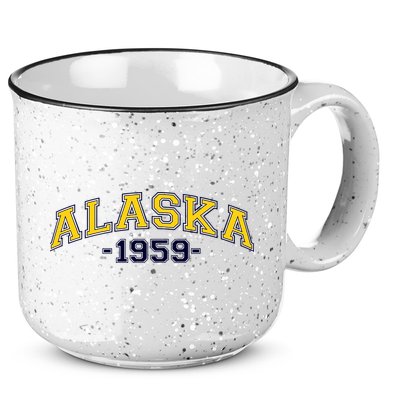 Alaska 1959 15oz Campfire Ceramic Mug