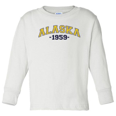 Alaska 1959 Toddler Long Sleeve Shirt