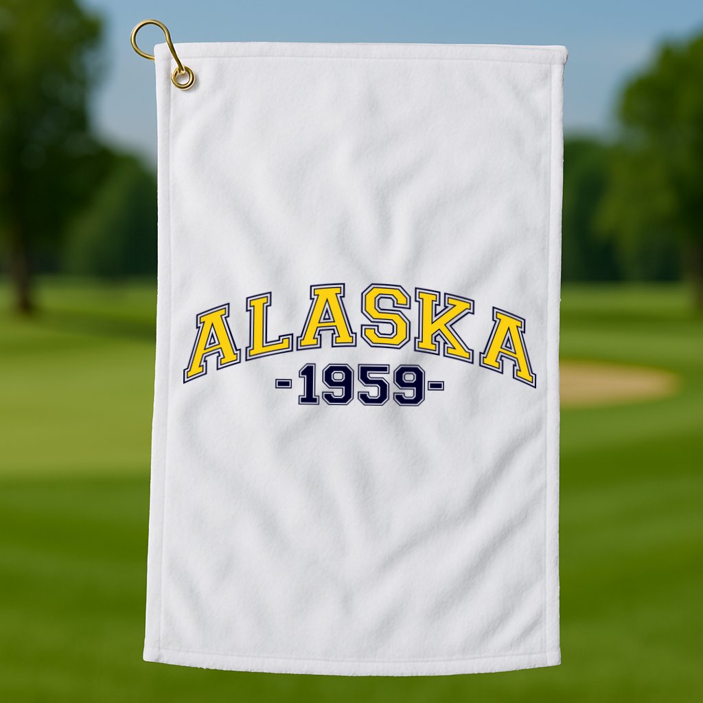 Alaska 1959 Golf Towel