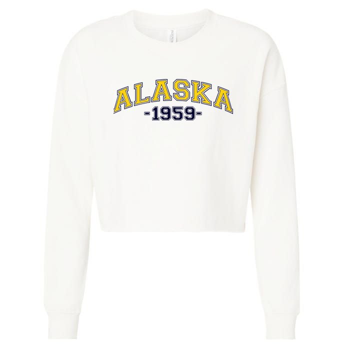 Alaska 1959 Cropped Pullover Crew