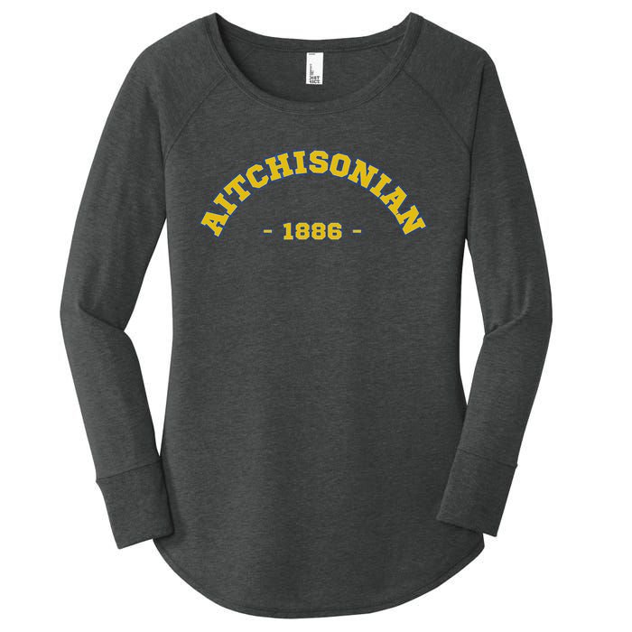 Aitchisonian 1886 Aitchison College Acoba Old Women's Perfect Tri Tunic Long Sleeve Shirt