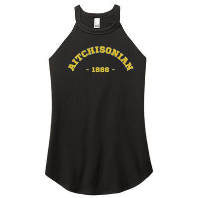 Aitchisonian 1886 Aitchison College Acoba Old Women's Perfect Tri Rocker Tank