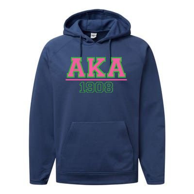 Aka 1908 And Green Gift Idea Birthday Gift Performance Fleece Hoodie