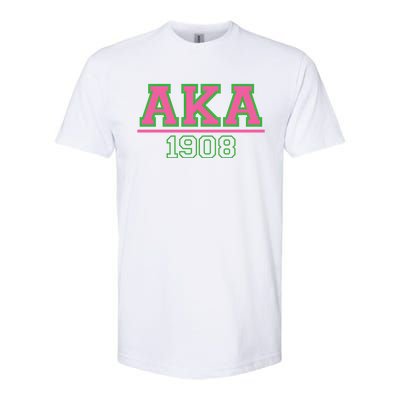 Aka 1908 And Green Gift Idea Birthday Gift Softstyle CVC T-Shirt