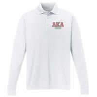 Aka 1908 And Green Gift Idea Birthday Gift Performance Long Sleeve Polo