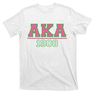 Aka 1908 And Green Gift Idea Birthday Gift T-Shirt